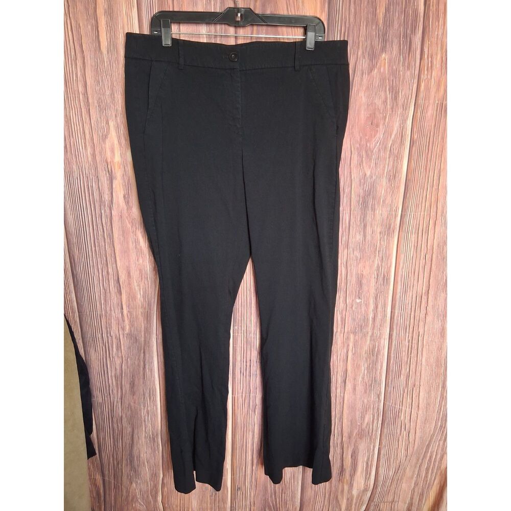 Lane Bryant black work office pants size 18